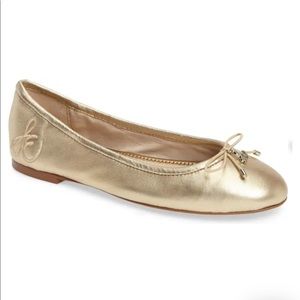 Sam Edelman Felicia Ballet Flat Gold